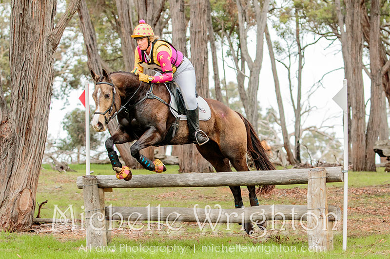 Equine photography Michelle Wrighton horse eventing Kojonup ODE Cross Country B Grade