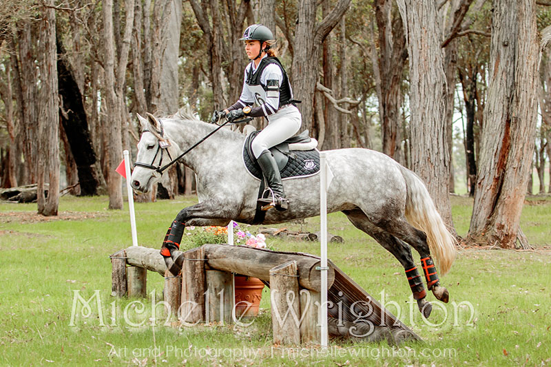 Equine photography Michelle Wrighton horse eventing Kojonup ODE Cross Country C Grade