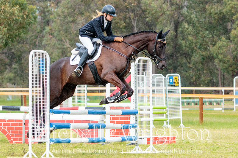 Equine photography Michelle Wrighton horse photography Bunbury Show jumping 80 - 90cm