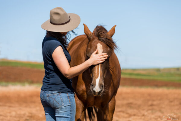 Horse and Woman - lifestyle horse photography
